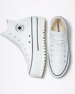 Converse Modelli Alti|Modelli Con Platform<Chuck Taylor All Star Trek Bianco Bianco Trek