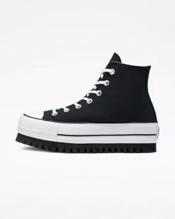 Converse Modelli Alti|Modelli Con Platform<Chuck Taylor All Star Trek Nero Nero Trek