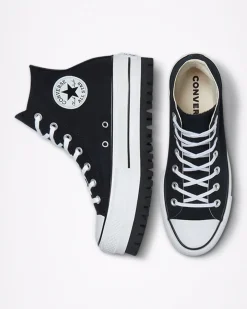 Converse Modelli Alti|Modelli Con Platform<Chuck Taylor All Star Trek Nero Nero Trek
