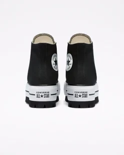 Converse Modelli Alti|Modelli Con Platform<Chuck Taylor All Star Trek Nero Nero Trek