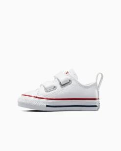 Converse Neonati E Bimbi Piccoli (Età 0-4 Anni)|Bambini (Età 4-8 Anni)<Chuck Taylor All Star 2V Leather - Bimbi piccoli Bianco