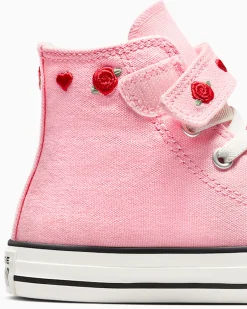 Converse Ragazza|Bambini (Età 4-8 Anni)<Chuck Taylor All Star Valentine's Day Easy On Jellyfish Jitter chiaro/Rosso/Egret