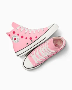Converse Bambini (Età 4-8 Anni)|Ragazzi (Età 8-12 Anni)<Chuck Taylor All Star Valentine's Day Jellyfish Jitter chiaro/Rosso/Egret