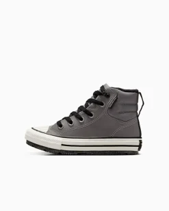 Converse Bambini (Età 4-8 Anni)|Ragazzo<Chuck Taylor All Star Water-Repellent Berkshire Boot Sharkskin/Black/Egret