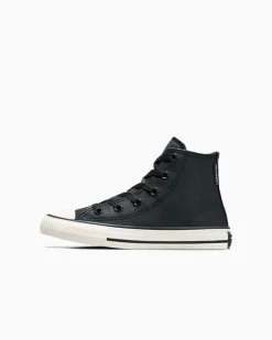 Converse Bambini (Età 4-8 Anni)|Ragazzo<Chuck Taylor All Star Water-Repellent Leather Foreste oscure/Nero/Egret