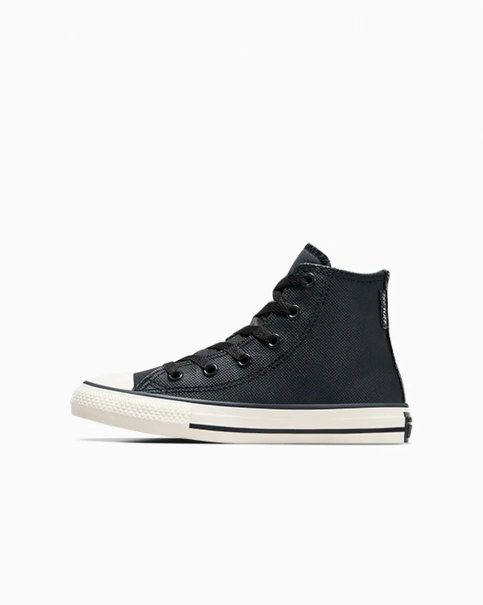 Converse Bambini (Età 4-8 Anni)|Ragazzo<Chuck Taylor All Star Water-Repellent Leather Foreste oscure/Nero/Egret
