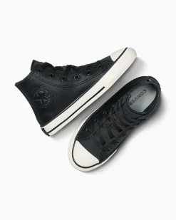 Converse Bambini (Età 4-8 Anni)|Ragazzo<Chuck Taylor All Star Water-Repellent Leather Foreste oscure/Nero/Egret