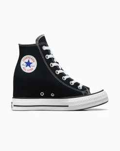 Converse Modelli Alti|Modelli Con Platform<Chuck Taylor All Star Wedge Platform Nero/Rosso/Navy