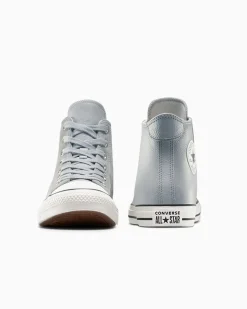 Converse Modelli Alti|Modelli Bassi<Chuck Taylor All Star Wide Leather & Suede off white