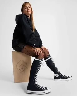 Converse Modelli Alti|Modelli Alti<Chuck Taylor All Star XXHi Nero/Avorio naturale/Bianco