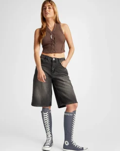 Converse Modelli Alti|Modelli Bassi<Chuck Taylor All Star XX-Hi Crafted Laces red