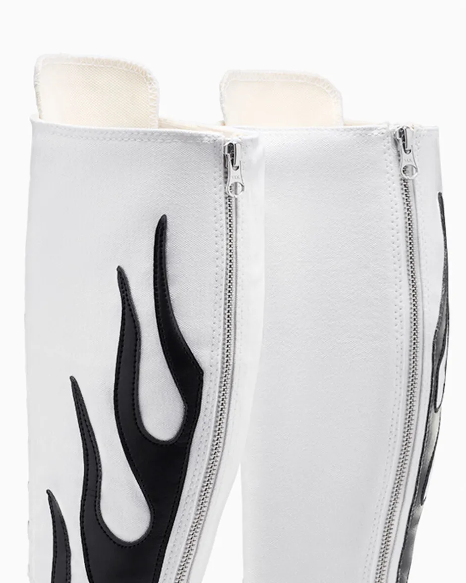 Converse Modelli Alti<Chuck Taylor All Star XXHi LTD White Flame White Black Flame