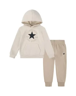 Converse Maglie E T-Shirt|Giacche E Felpe<Chuck Taylor Patch Hoodie and Jogger Set Nutty Granola