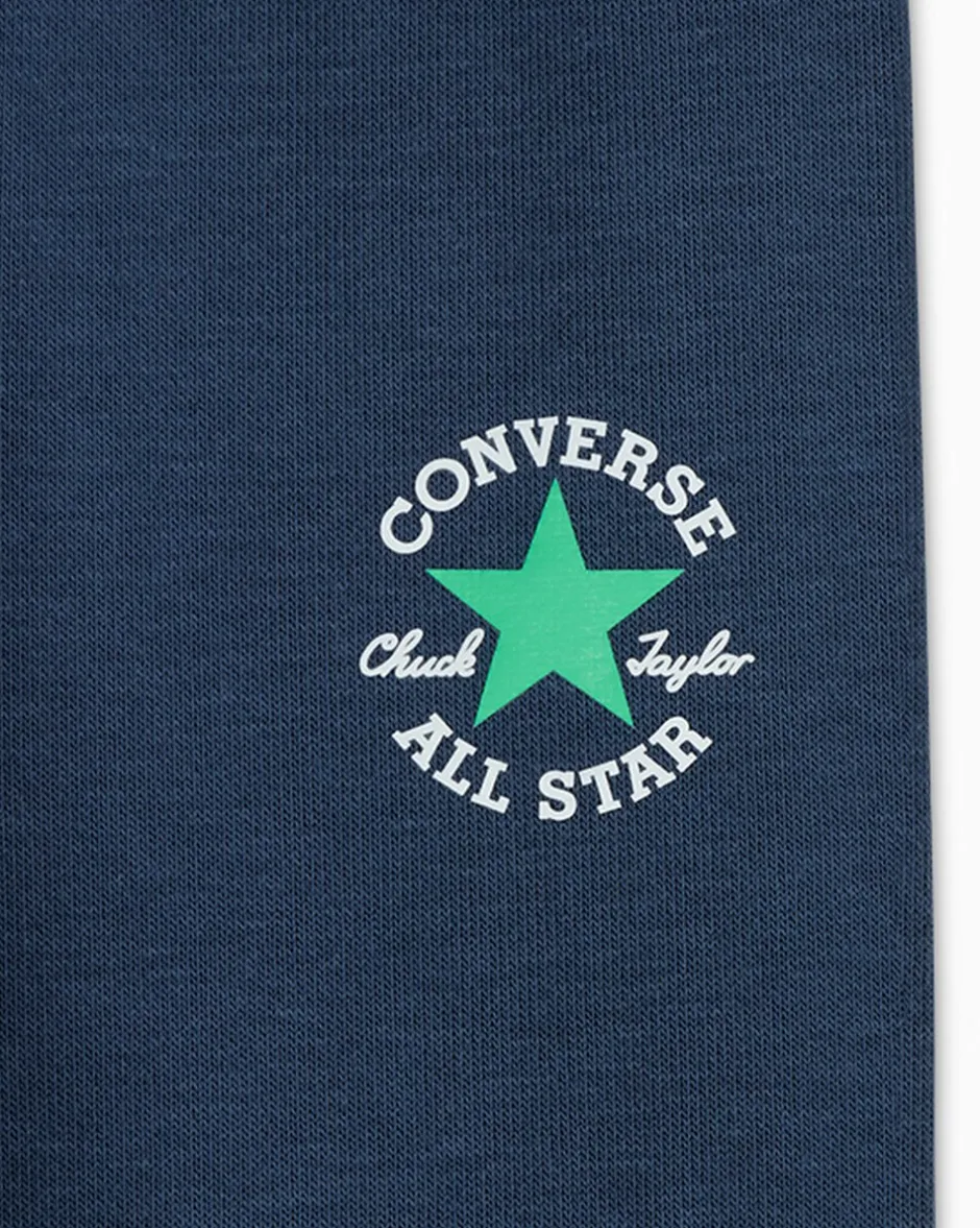Converse Maglie E T-Shirt|Maglie E T-Shirt<Chuck Taylor Patch Tee and Jogger Set Converse navy