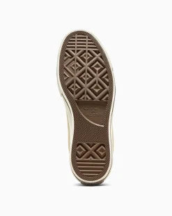 Converse Modelli Alti|Modelli Con Platform<Chuck Tayor All Star Lift Platform Weatherized Leather Miso Glaze/Tartufo/Egret