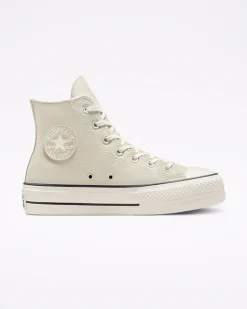 Converse Modelli Alti|Modelli Con Platform<Cold Fusion Platform Chuck Taylor All Star Egret/Nero/Egret