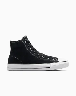 Converse Modelli Alti|Modelli Alti<CONS Chuck Taylor All Star Pro Suede Nero/Nero/Bianco