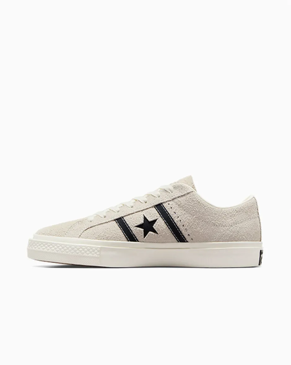 Converse Modelli Bassi|One Star<CONS One Star Academy Pro Suede Egret/Nero/Egret