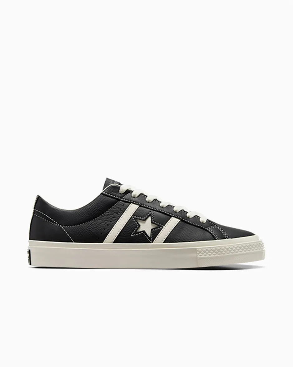 Converse Modelli Bassi|One Star<CONS One Star Academy Pro Leather Nero/Egret/Egret