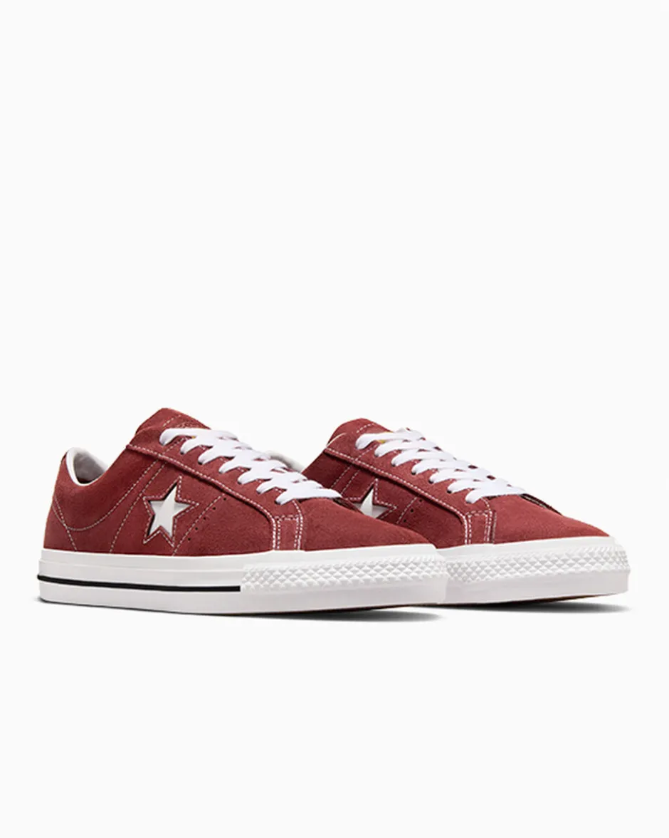 Converse Modelli Bassi|Modelli Bassi<CONS One Star Pro Suede Pueblo Brown/Bianco/Nero