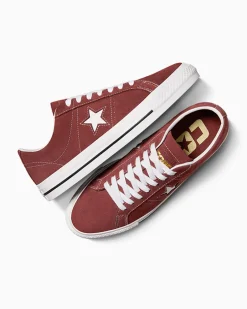 Converse Modelli Bassi|Modelli Bassi<CONS One Star Pro Suede Pueblo Brown/Bianco/Nero