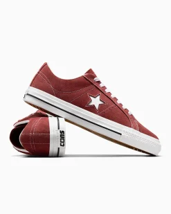 Converse Modelli Bassi|Modelli Bassi<CONS One Star Pro Suede Pueblo Brown/Bianco/Nero