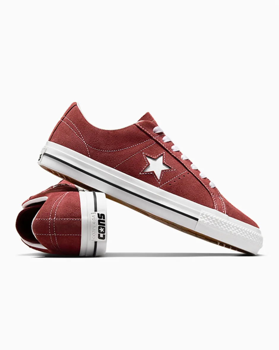 Converse Modelli Bassi|Modelli Bassi<CONS One Star Pro Suede Pueblo Brown/Bianco/Nero