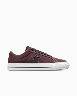Converse One Star|One Star<CONS One Star Pro Suede Marrone intenso/Nero/Bianco