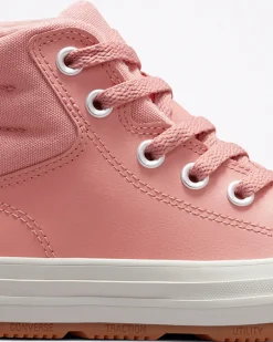Converse Ragazzi (Età 8-12 Anni)|Ragazzo<Color Leather Chuck Taylor All Star Berkshire Boot Rosa ruggine/Rosa ruggine/Stucco beige