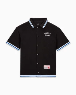 Converse Maglie E T-Shirt<CONS x Quartersnacks Warm Up Top Nero Converse