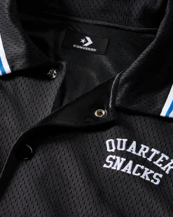 Converse Maglie E T-Shirt<CONS x Quartersnacks Warm Up Top Nero Converse