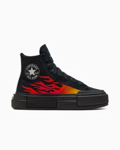 Converse Modelli Alti|Modelli Bassi<Cruise Flames white glitter