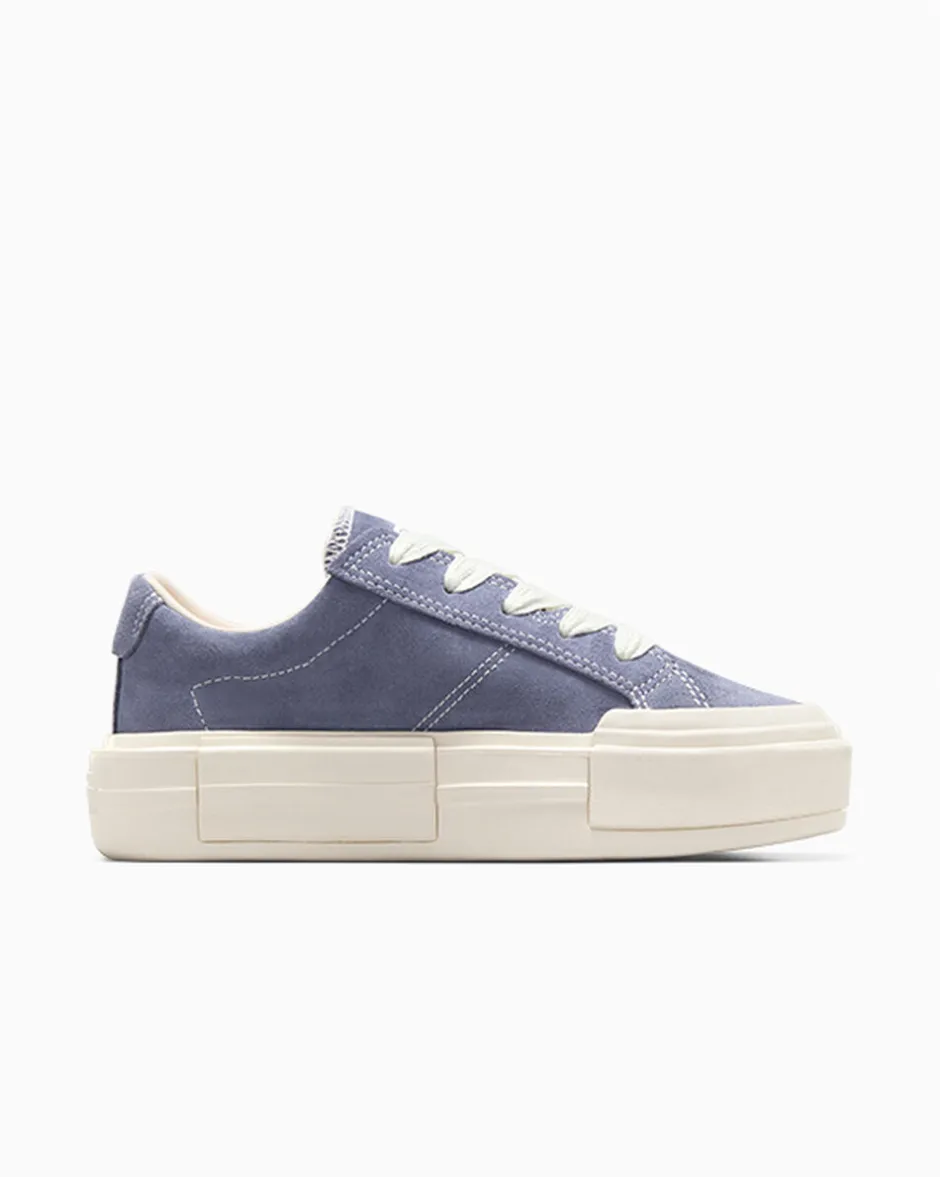 Converse Modelli Bassi<Cruise Suede Lavanda cenere/Bianco/Egret