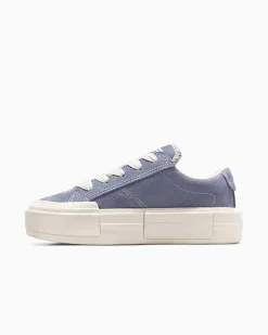 Converse Modelli Bassi<Cruise Suede Lavanda cenere/Bianco/Egret