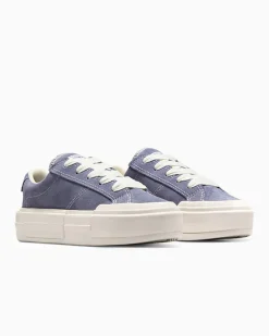 Converse Modelli Bassi<Cruise Suede Lavanda cenere/Bianco/Egret
