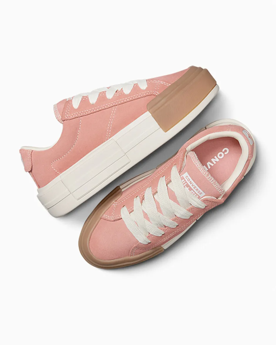 Converse Modelli Bassi<Cruise Suede Pesca vintage/Egret/Bianco