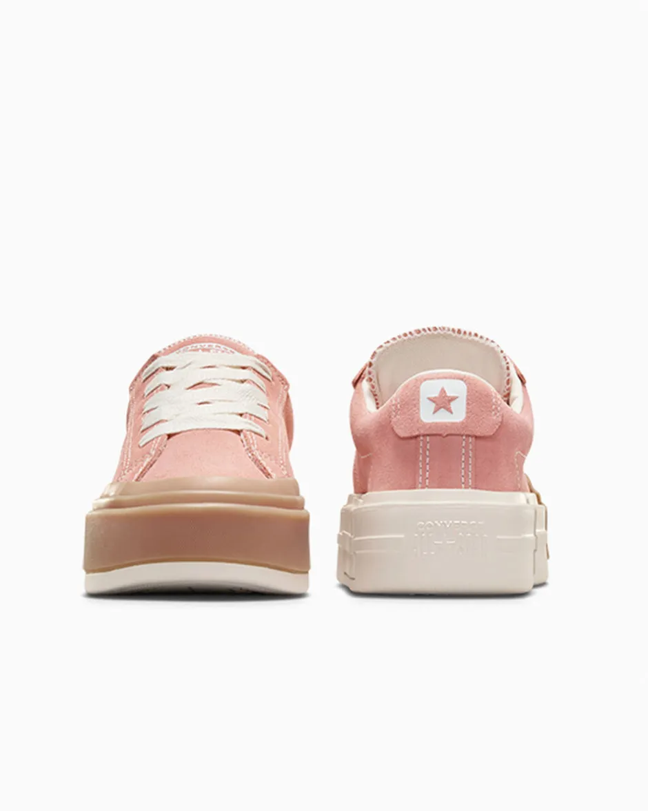 Converse Modelli Bassi<Cruise Suede Pesca vintage/Egret/Bianco