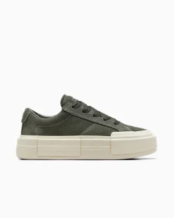 Converse Modelli Bassi|Modelli Bassi<Cruise Suede Grotta verde/Egret/Egret