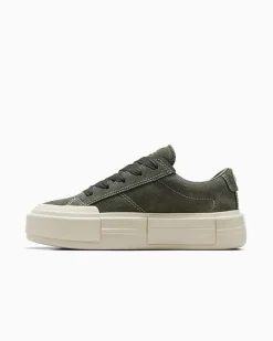 Converse Modelli Bassi|Modelli Bassi<Cruise Suede Grotta verde/Egret/Egret