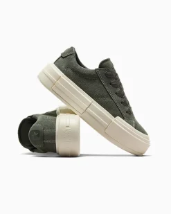 Converse Modelli Bassi|Modelli Bassi<Cruise Suede Grotta verde/Egret/Egret