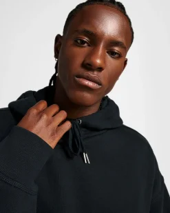 Converse Maglie E T-Shirt|Giacche E Felpe<Gold Standard Loose Fit Pullover Hoodie Converse Black