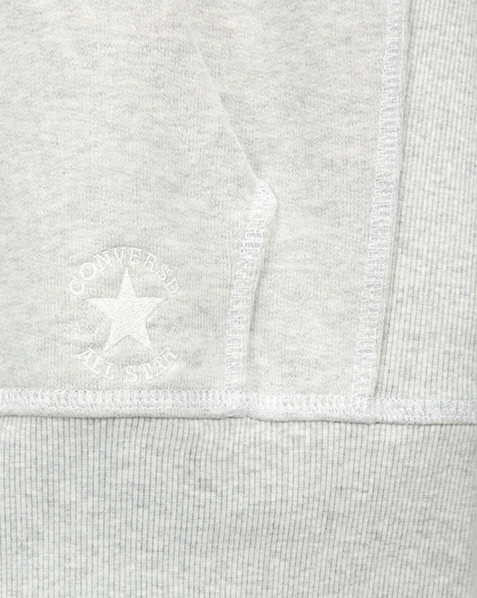 Converse Maglie E T-Shirt|Giacche E Felpe<Gold Standard Loose Fit Pullover Hoodie Grigio melange chiaro