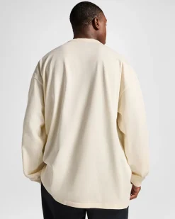 Converse Maglie E T-Shirt|Maglie E T-Shirt<Gold Standard Long Sleeve T-Shirt Converse Egret