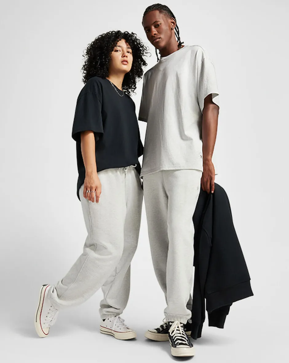 Converse Pantaloni E Shorts<Gold Standard Sweatpants Grigio melange chiaro