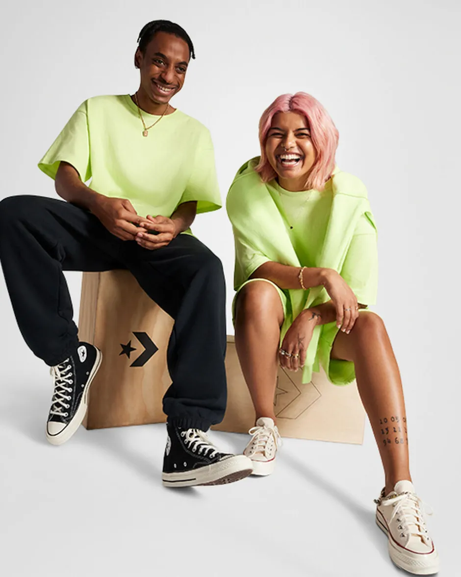 Converse Maglie E T-Shirt<Gold Standard T-Shirt Citron This Green