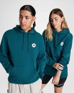 Converse Maglie E T-Shirt|Giacche E Felpe<Go-To Chuck Taylor Patch Pullover Hoodie Rubber Plant