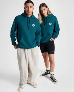 Converse Maglie E T-Shirt|Giacche E Felpe<Go-To Chuck Taylor Patch Pullover Hoodie Rubber Plant