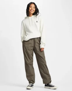 Converse Maglie E T-Shirt|Giacche E Felpe<Go-To Embroidered Star Chevron Standard Fit Pullover Hoodie Egret