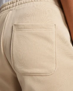 Converse Pantaloni E Shorts<Go-To Embroidered Star Chevron Standard Fit Fleece Short Nutty Granola