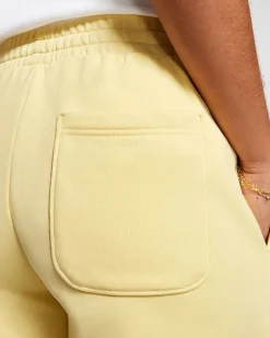 Converse Pantaloni E Shorts<Go-To Embroidered Star Chevron Standard Fit Fleece Short Bianco burro